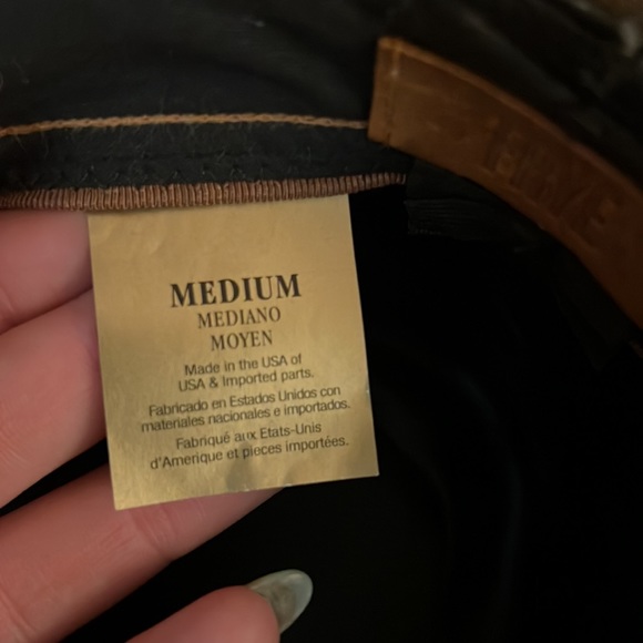 Chocolate Brown Frye Fedora | M - Picture 5 of 6